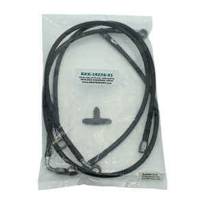 2019-2026 Kawasaki ZX6 Graves Front and Rear Brake Line Kit